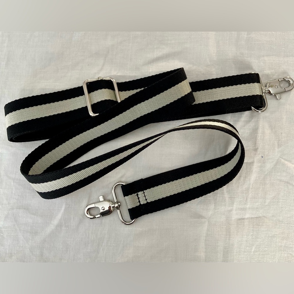 Stella & Dot Adjustable Stella Strap - Silver/Black/Grey